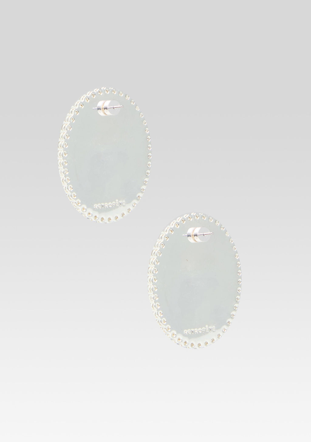 Fillipa Embellished Earrings by retrofête in Turquoise, product image 3