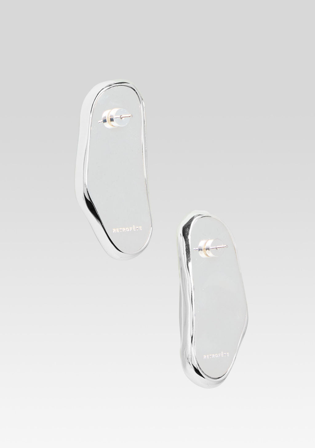 Fortunara Earring by retrofête in Silver, product image 3
