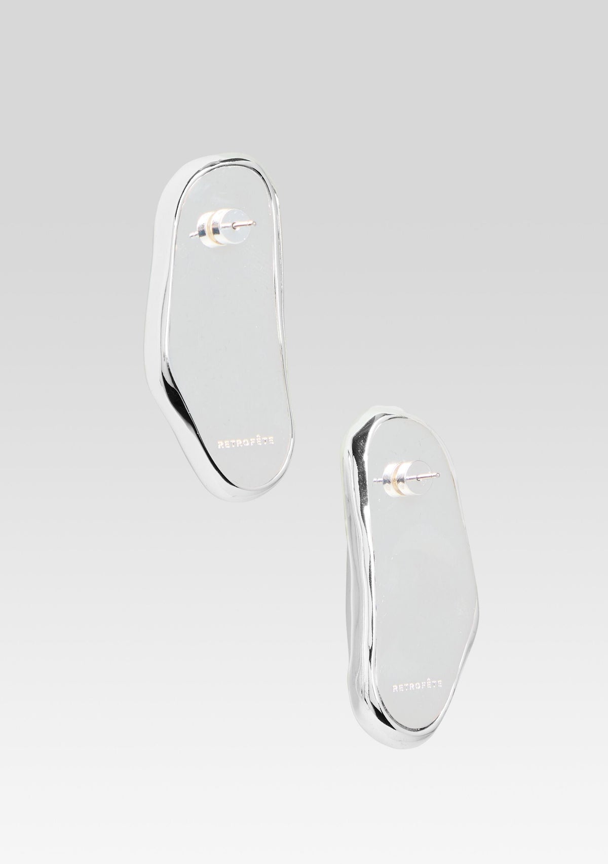 Fortunara Earring by retrofête in Silver, product image 3