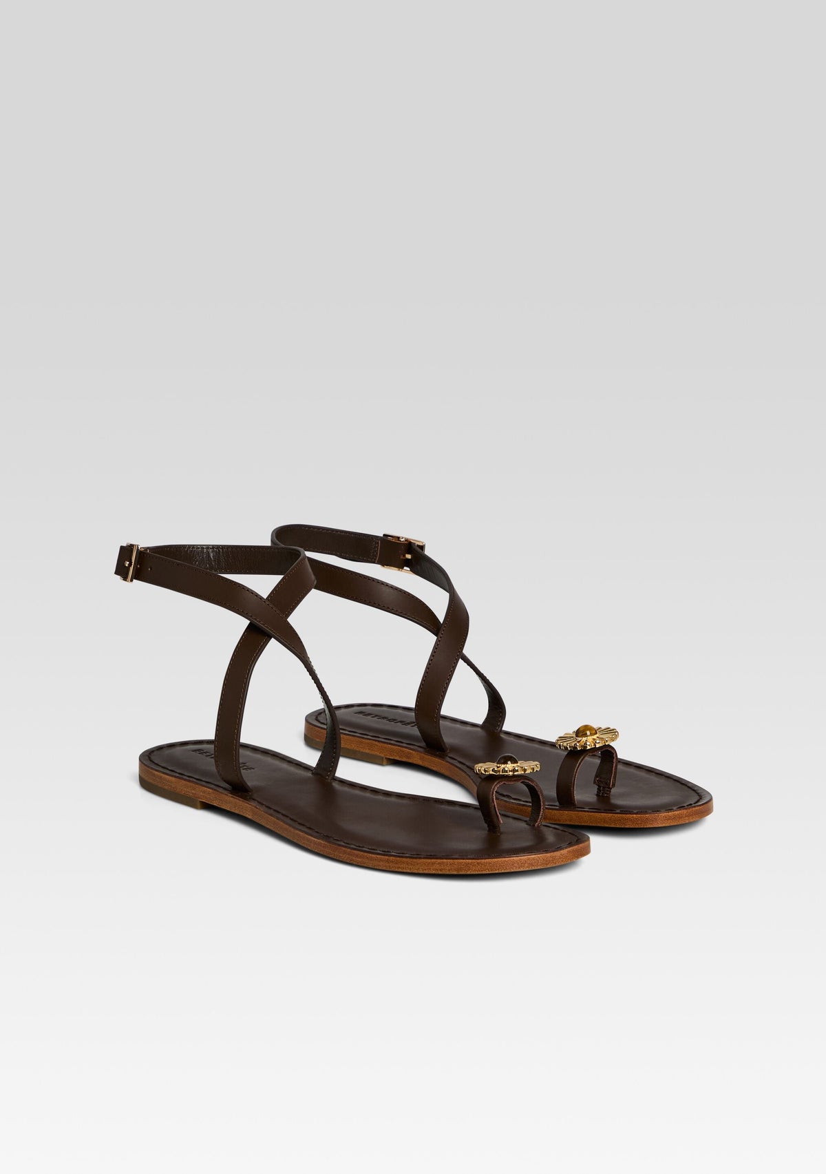 Grazia Sandal by retrofête in Tigers Eye, product image 4