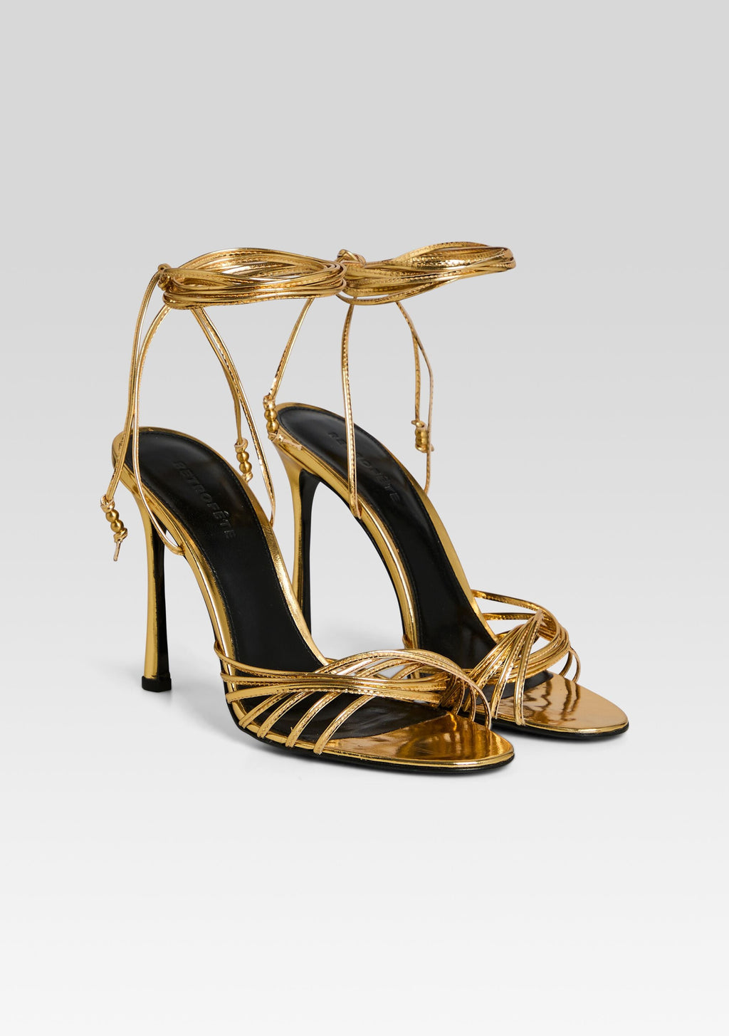 Lucio Sandal by retrofête in Gold Mirror, product image 4