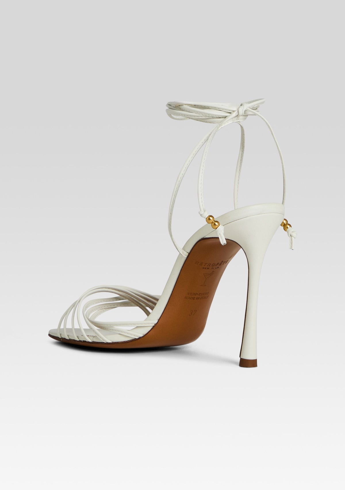 Lucio Sandal by retrofête in White, product image 4
