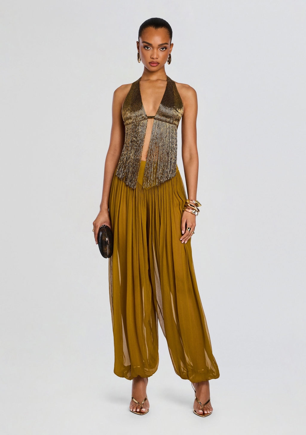 Marisel Pant by retrofête in Ochre, product image 2