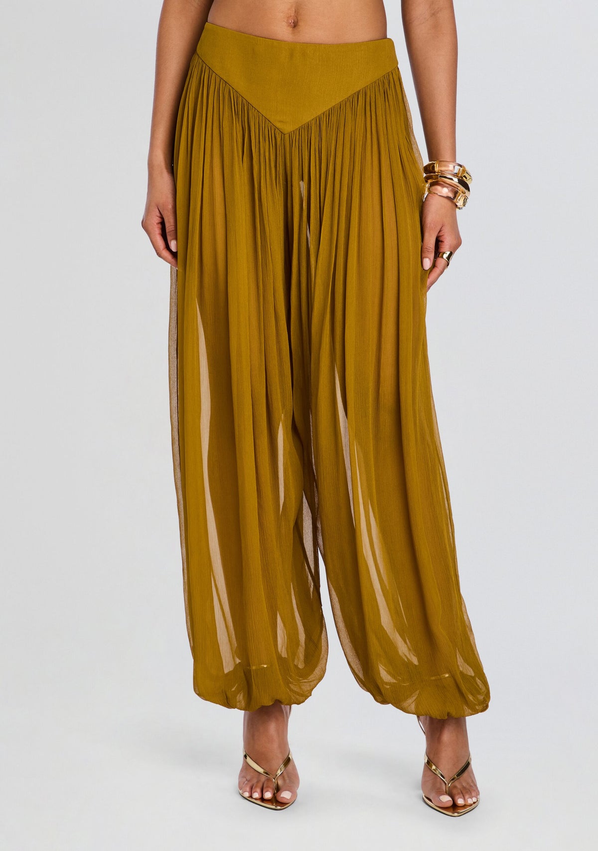 Marisel Pant by retrofête in Ochre, product image 1