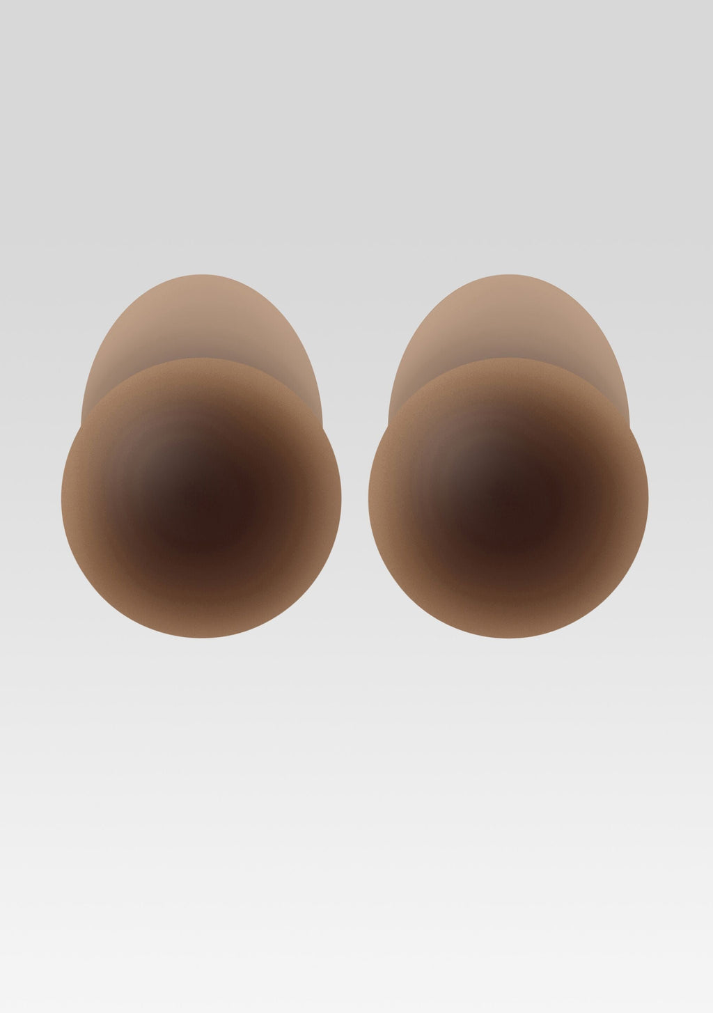 No-Show Extra Lift Nipple Covers by NOOD in Coffee, product image 2