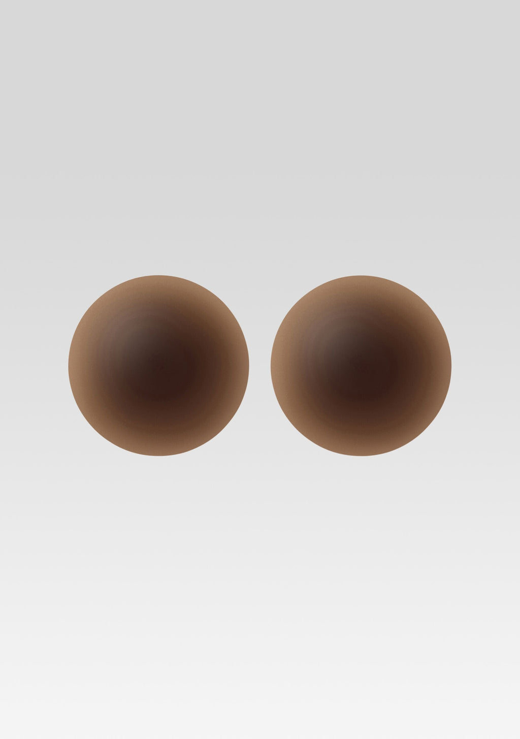 No-Show Nipple Covers by NOOD in Coffee, product image 2