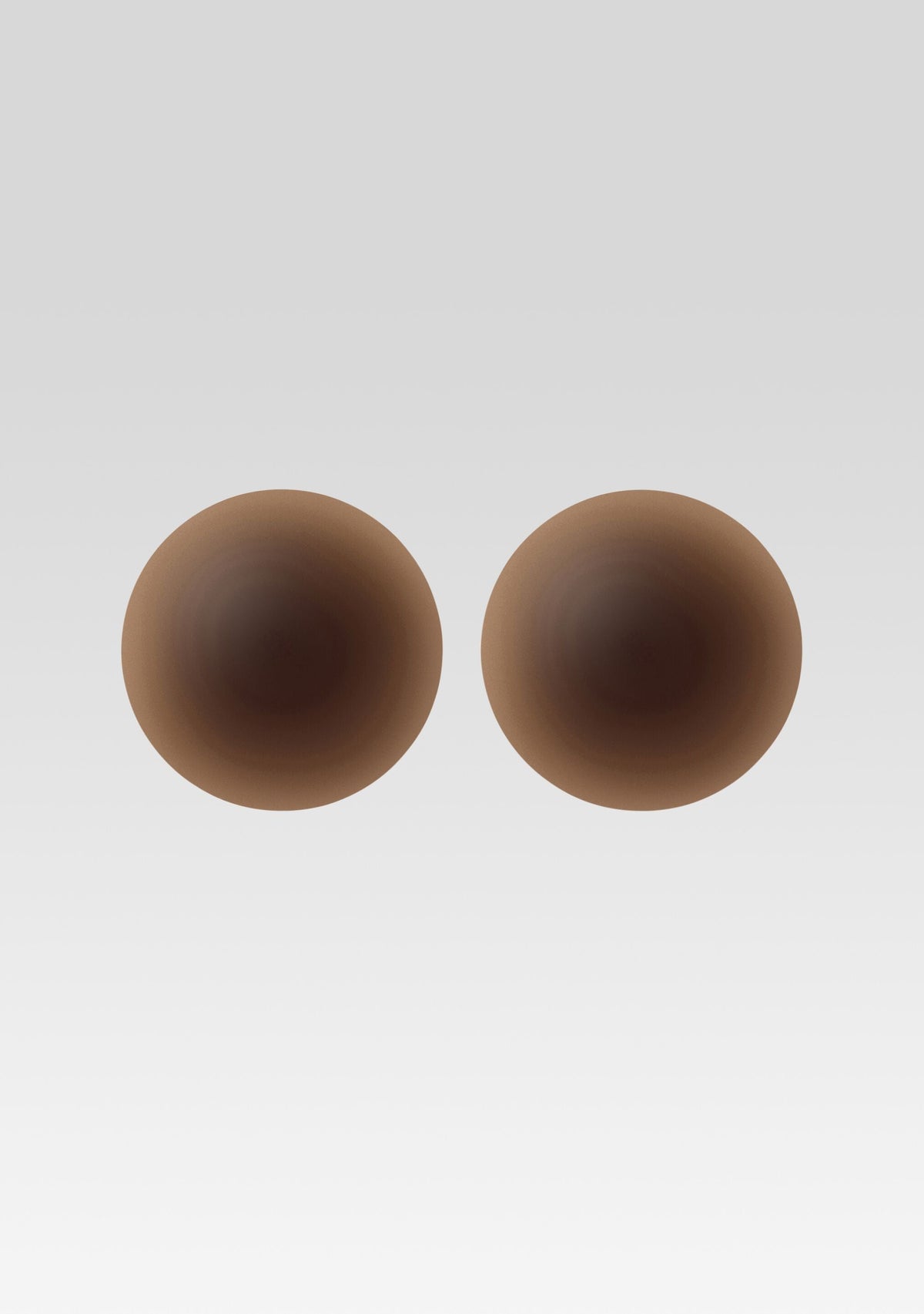 No-Show Nipple Covers by NOOD in Coffee, product image 2