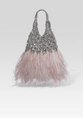 Vannifique Mini Feathers Bag by Hibourama in Crystal, product image 1