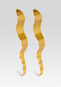 Wavy Earring by Retrofête X Keren Wolf in Gold, product image 1