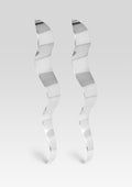Wavy Earring by Retrofête X Keren Wolf in Silver, product image 1