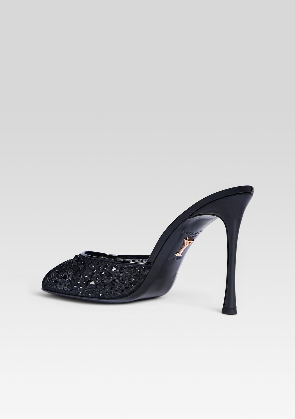 Alonia Embellished Sandal by retrofête in Black/Black, product image 5