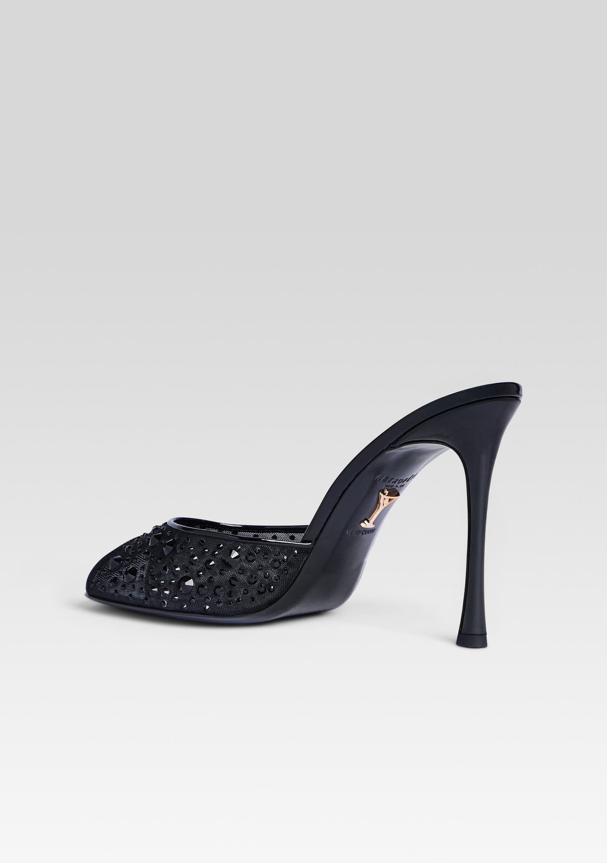 Alonia Embellished Sandal by retrofête in Black/Black, product image 5