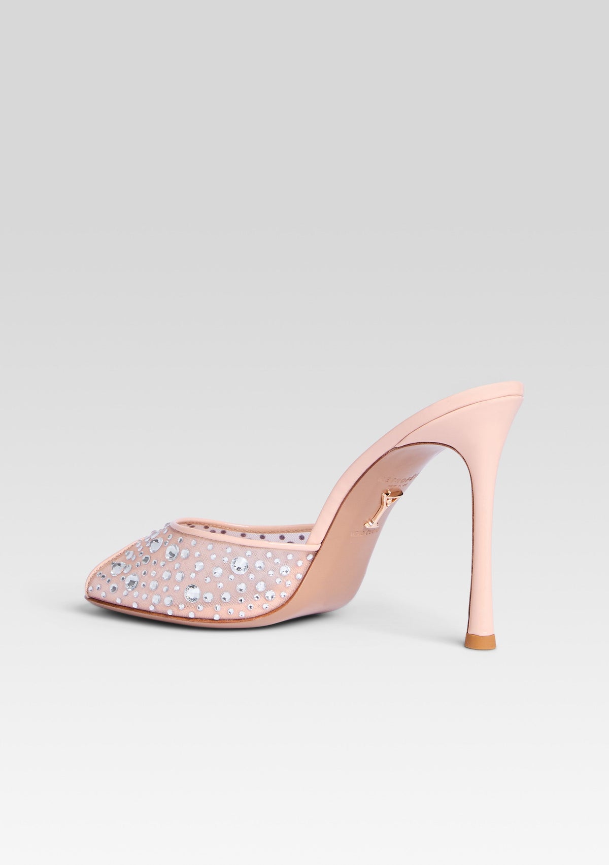 Alonia Embellished Sandal by retrofête in Nude/Silver, product image 5