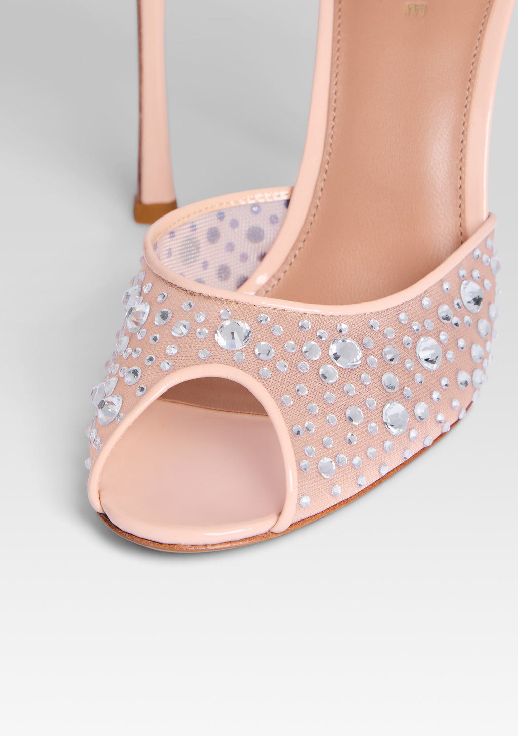 Alonia Embellished Sandal by retrofête in Nude/Silver, product image 3