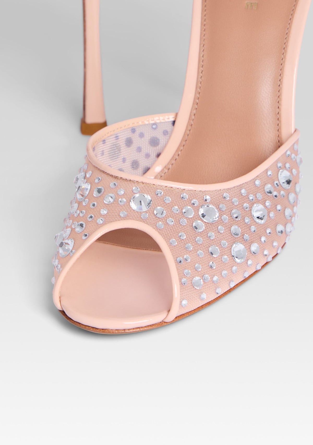 Alonia Embellished Sandal by retrofête in Nude/Silver, product image 3