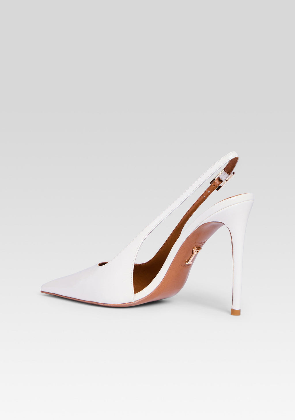 Cindy Slingback Heel by retrofête in Cream, product image 5