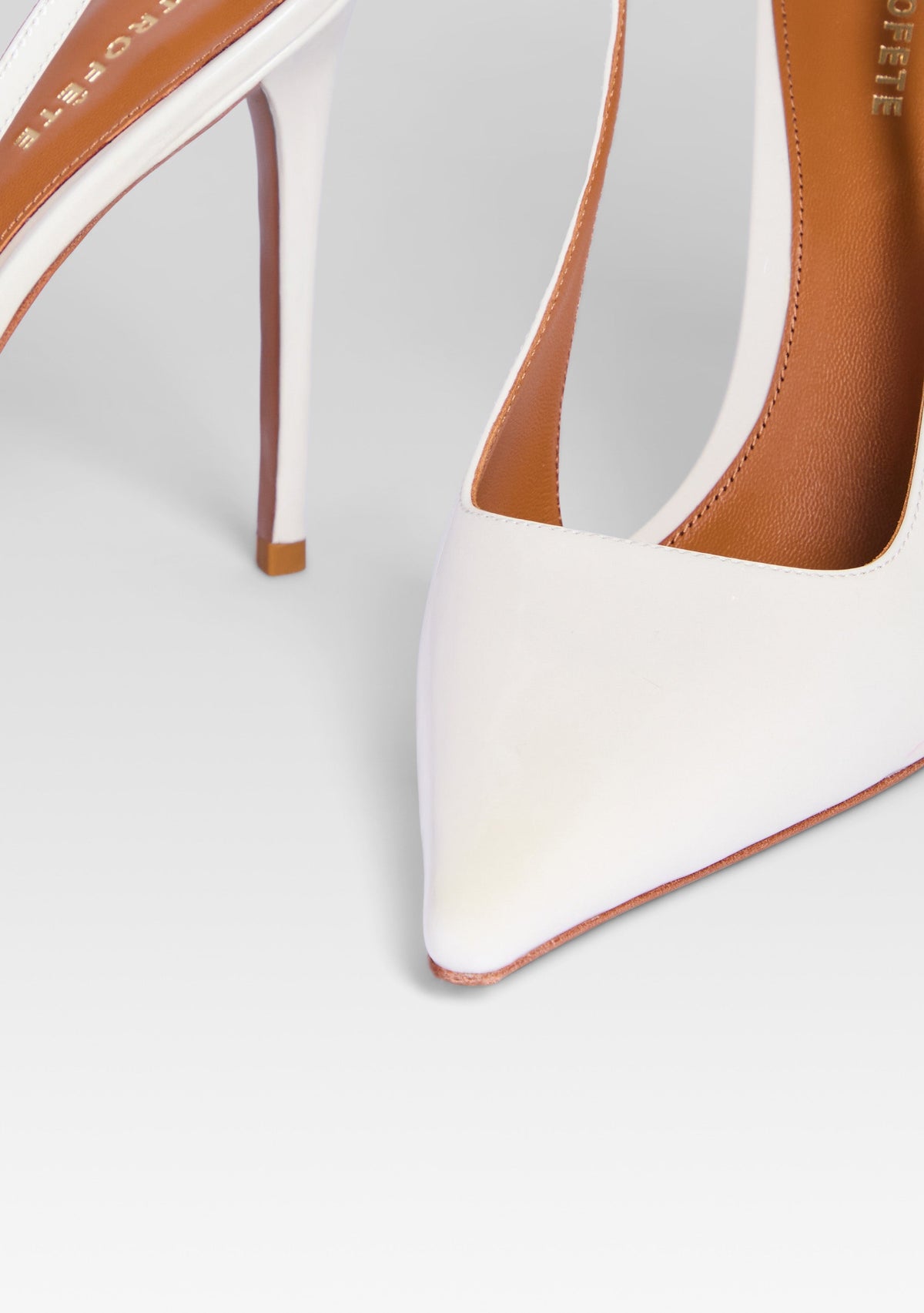 Cindy Slingback Heel by retrofête in Cream, product image 3