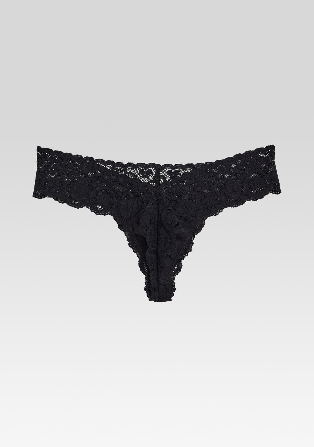 Tulip Tanga Thong by Commando in Black, product image 1