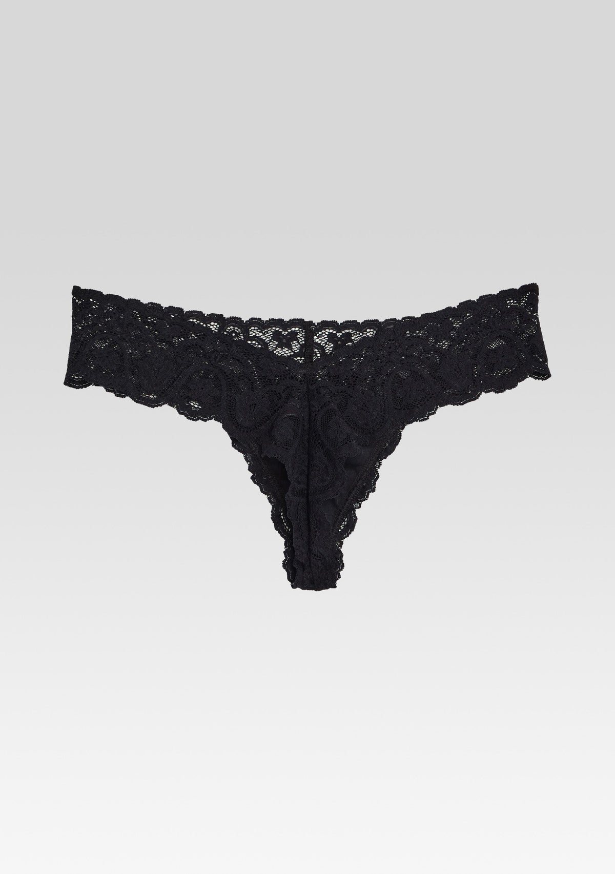 Tulip Tanga Thong by Commando in Black, product image 1