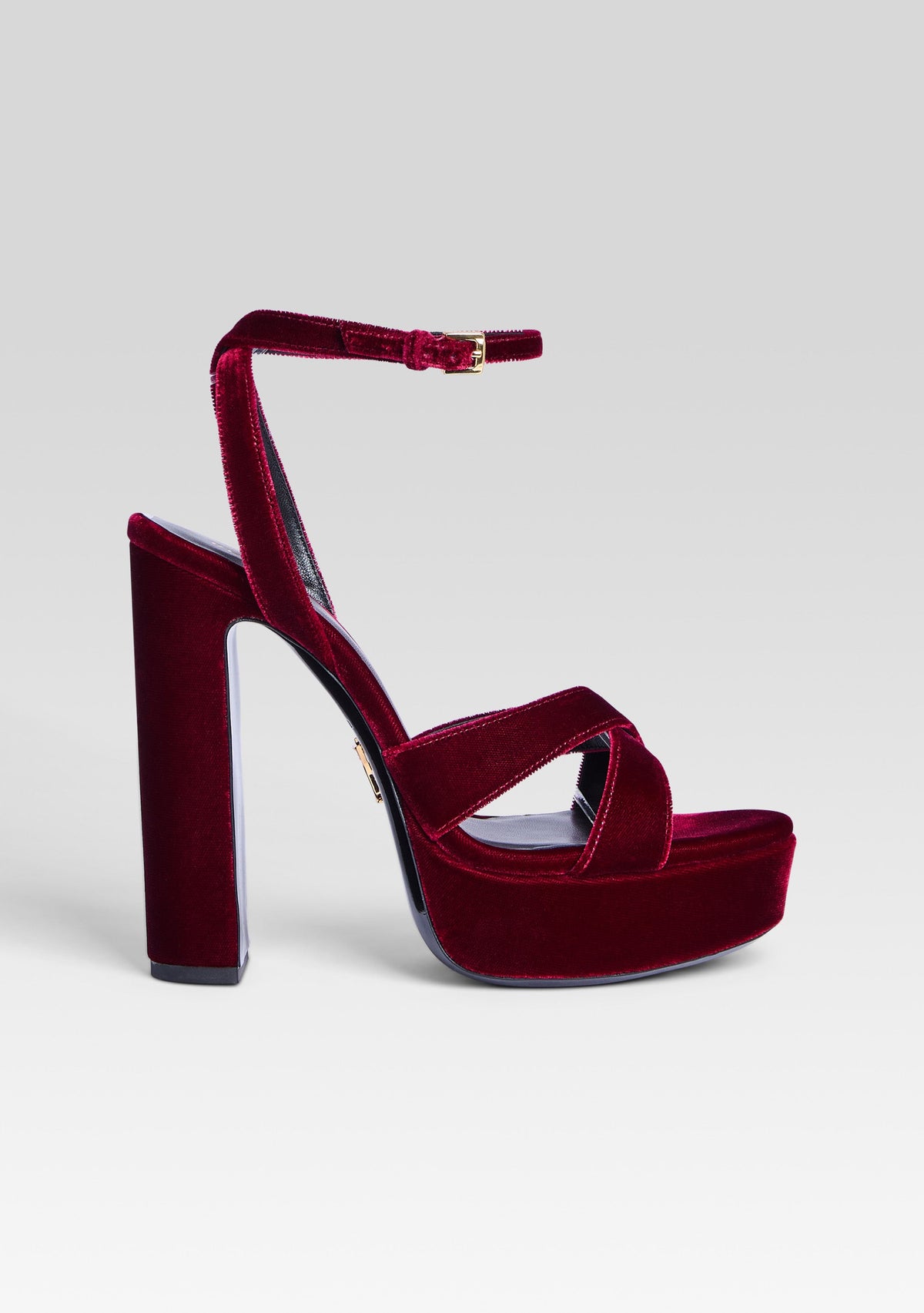 Melodia Platform Sandal by retrofête in Pinot, product image 1