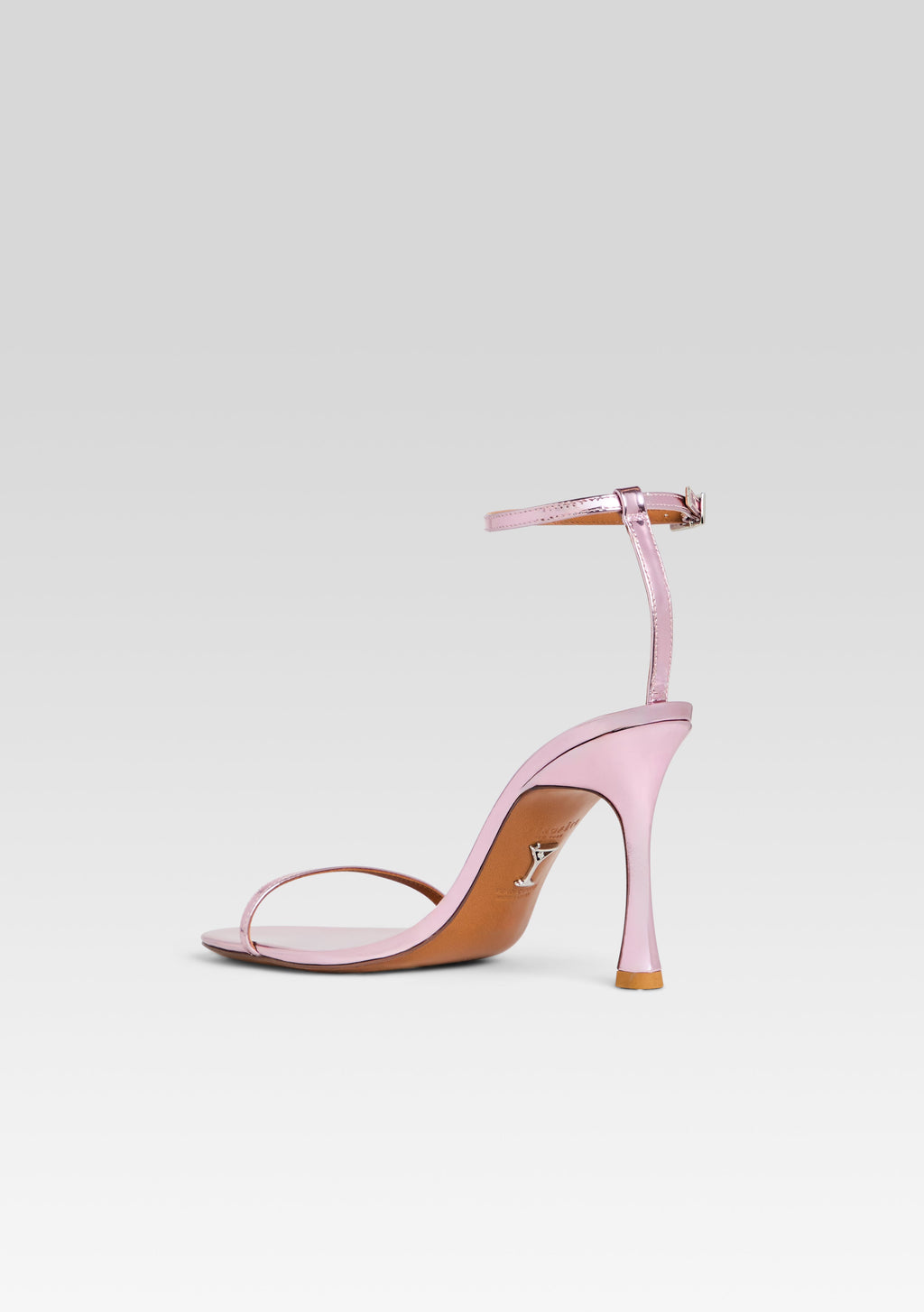 Fowla Sandal by retrofête in Metallic Pink, product image 5