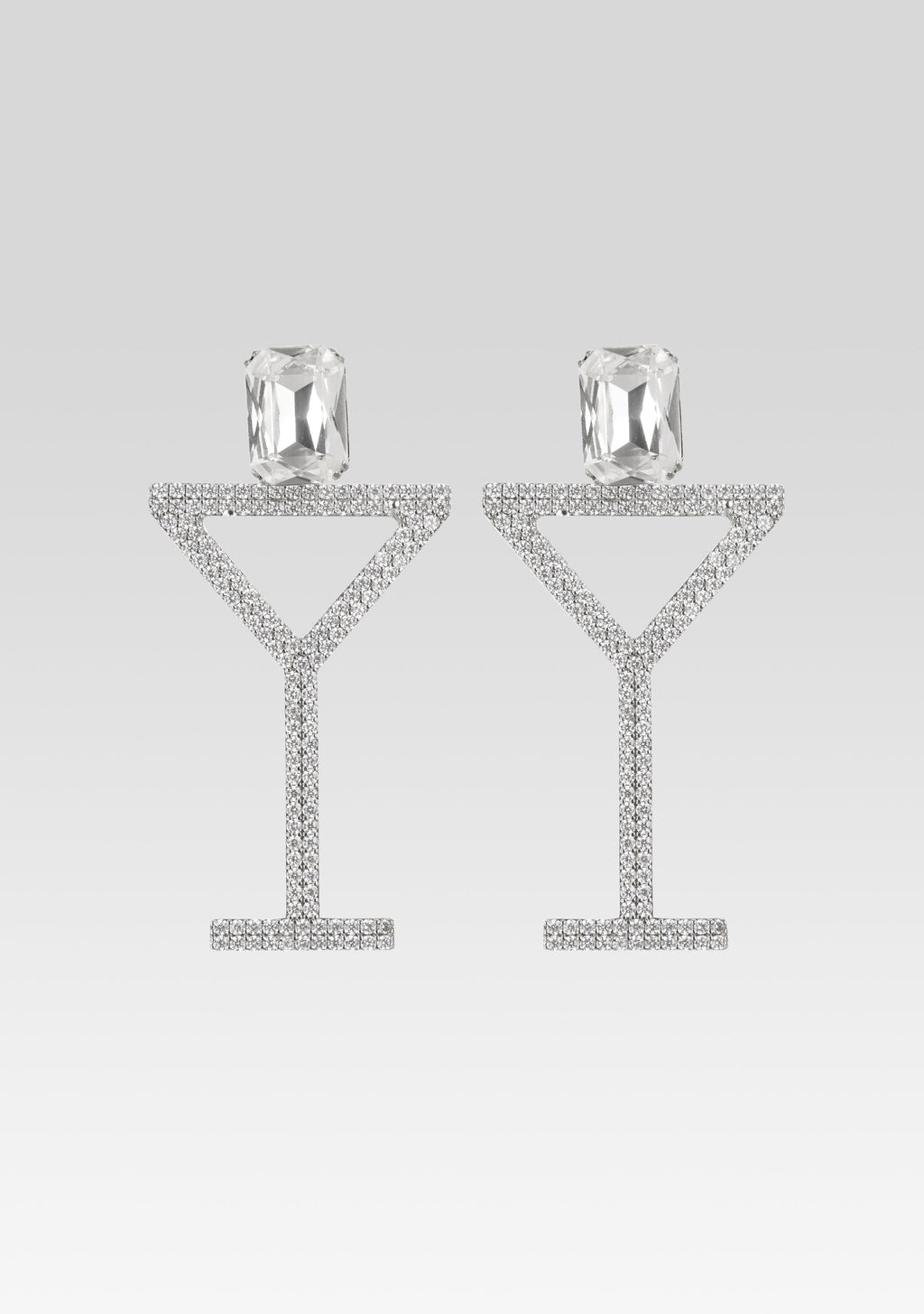 Gin Earrings by retrofête in Silver, product image 1