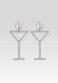 Gin Earrings by retrofête in Silver, product image 1