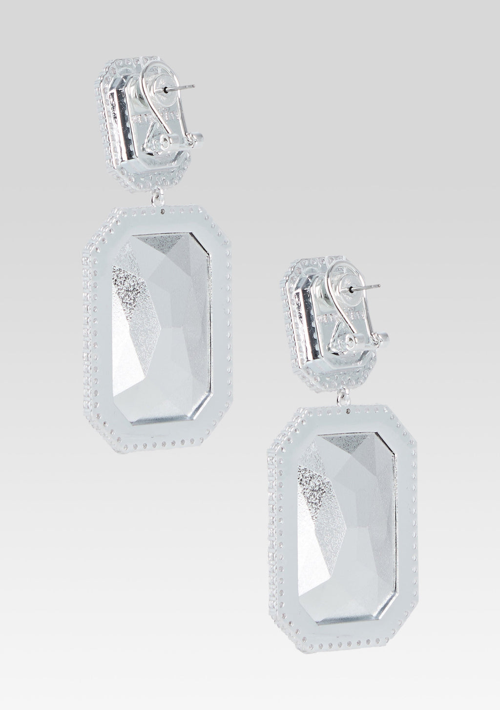 Cora Gemstone Earrings by retrofête in Sapphire, product image 4