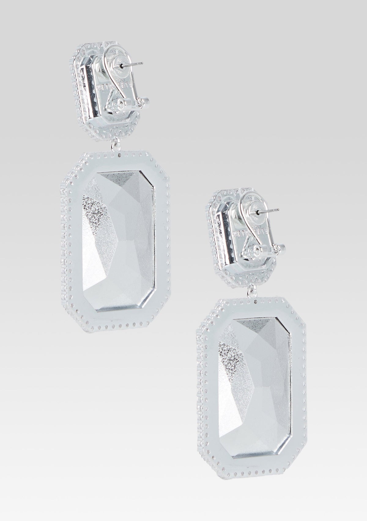 Cora Gemstone Earrings by retrofête in Sapphire, product image 4