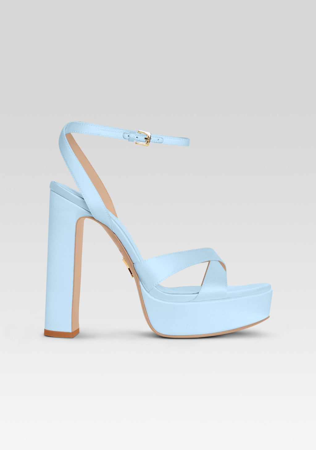 Melodia Platform Sandal by retrofête in Glace, product image 1