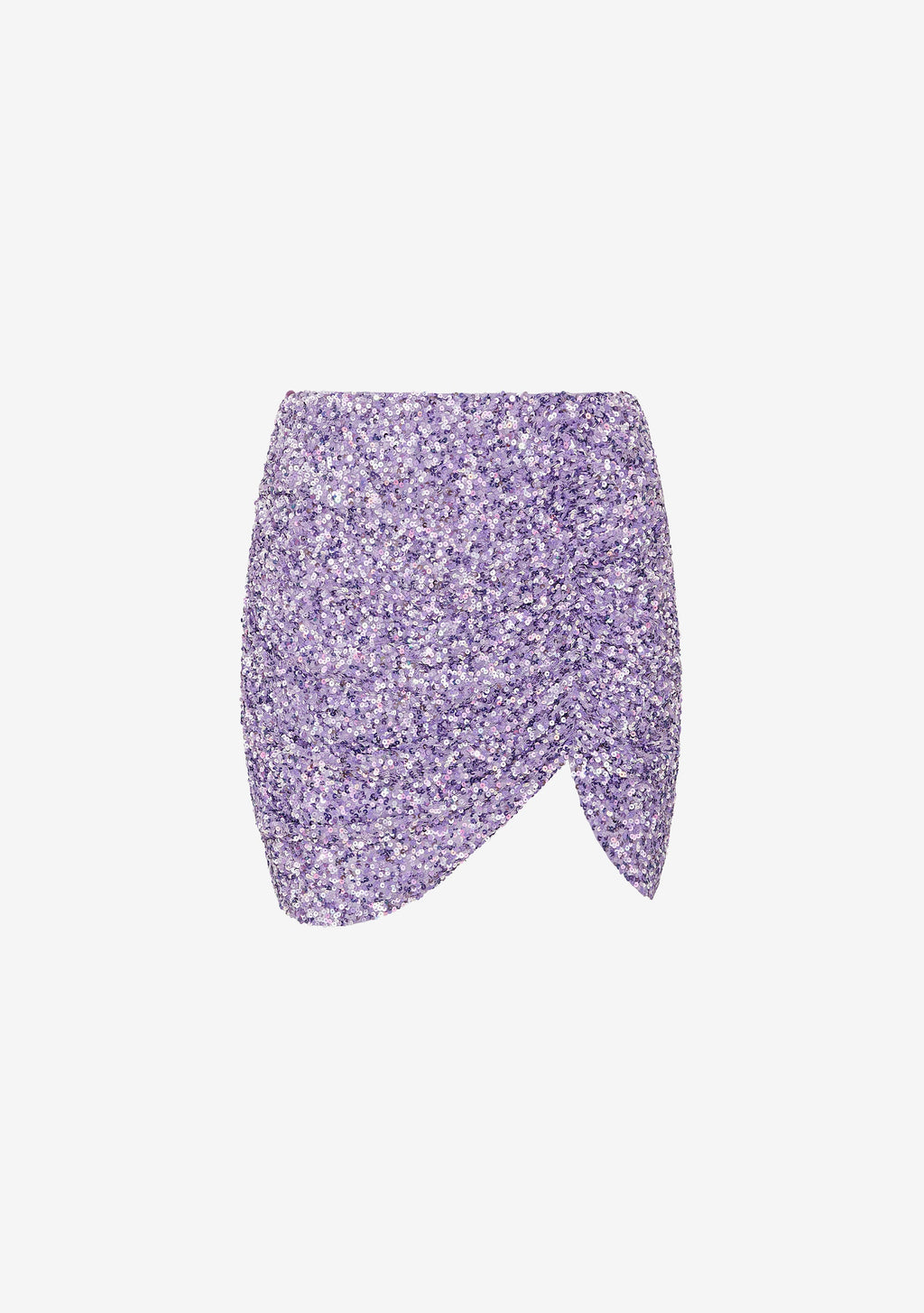 Celestia Sequin Skirt by retrofête in Lilac, product image 6