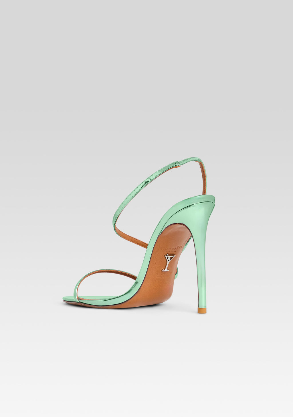 Naomi Sandal by retrofête in Metallic Mint, product image 5
