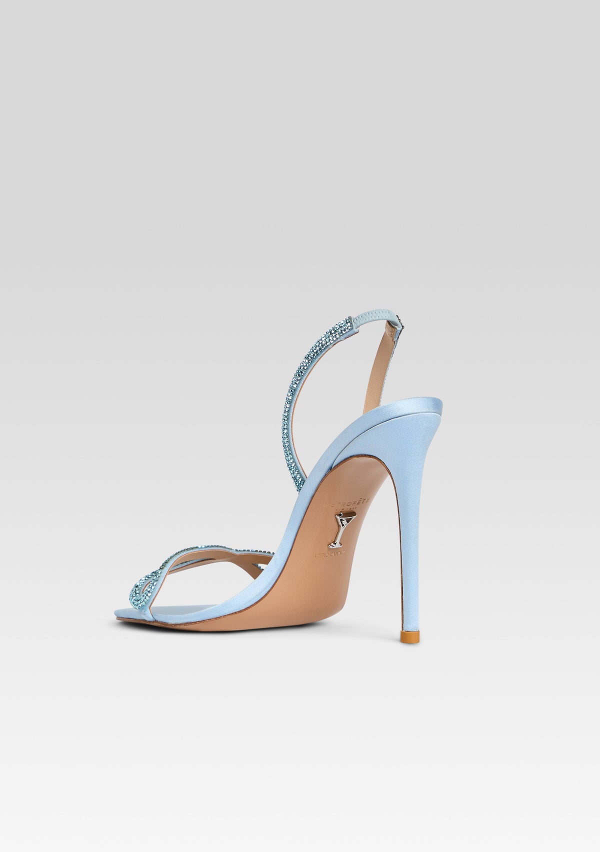 Nini Embellished Sandal by retrofête in Glace, product image 5