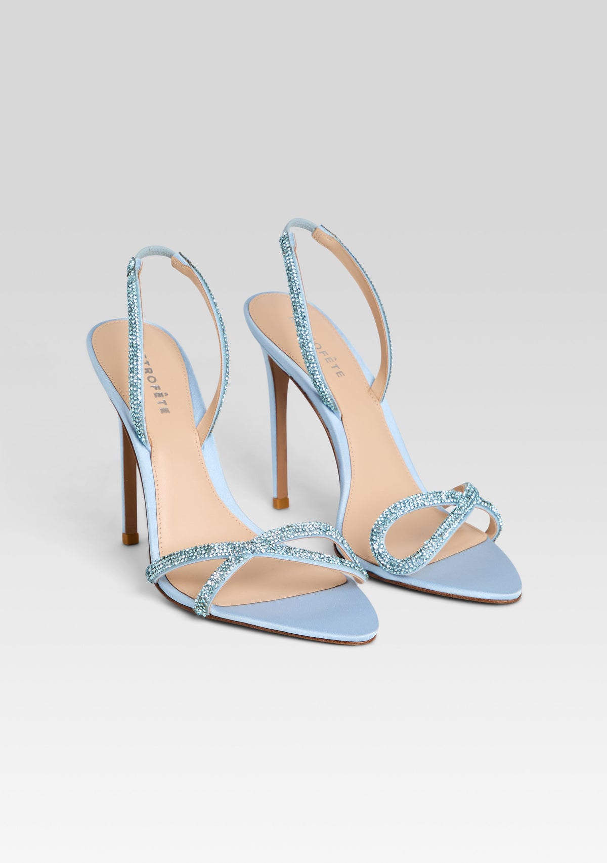 Nini Embellished Sandal by retrofête in Glace, product image 4