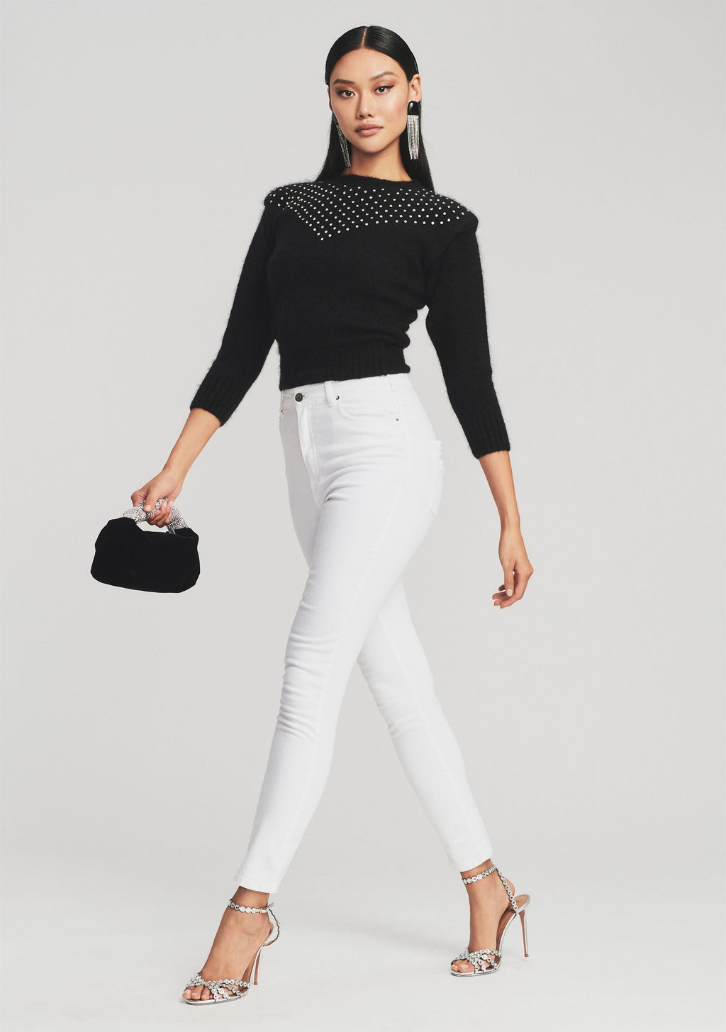 Astra Sweater by retrofête in Black, product image 3