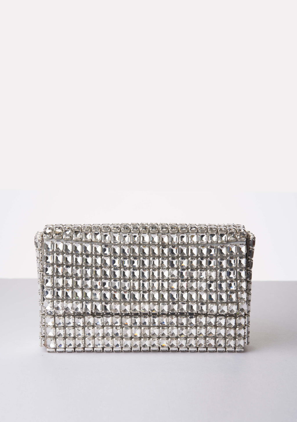 Pluto Crystal Bag by retrofête in Silver, product image 3