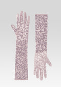 Poppy Sequin Gloves by retrofête in Mink Grey, product image 1