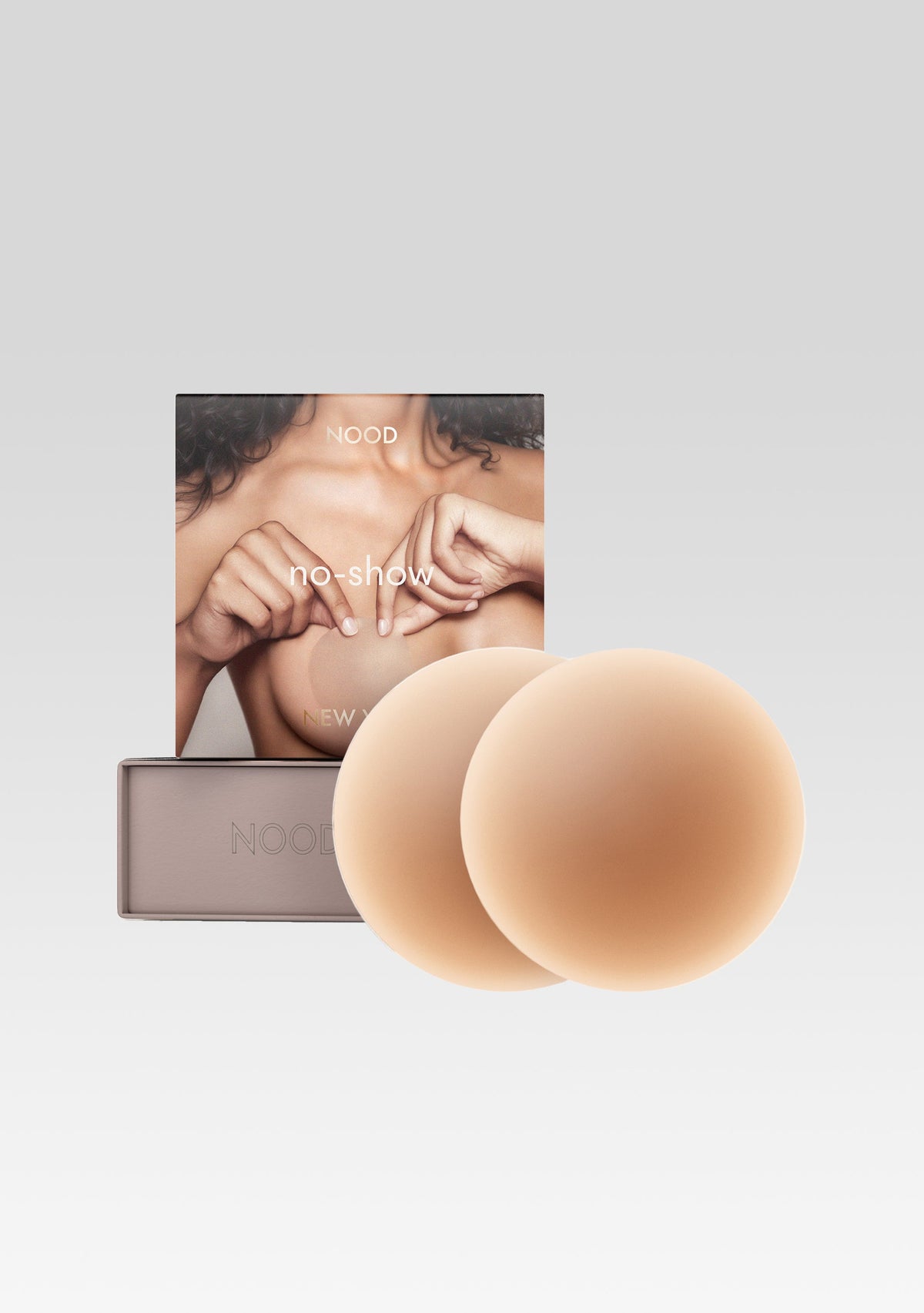 No-Show Nipple Covers by NOOD in Soft Tan, product image 1