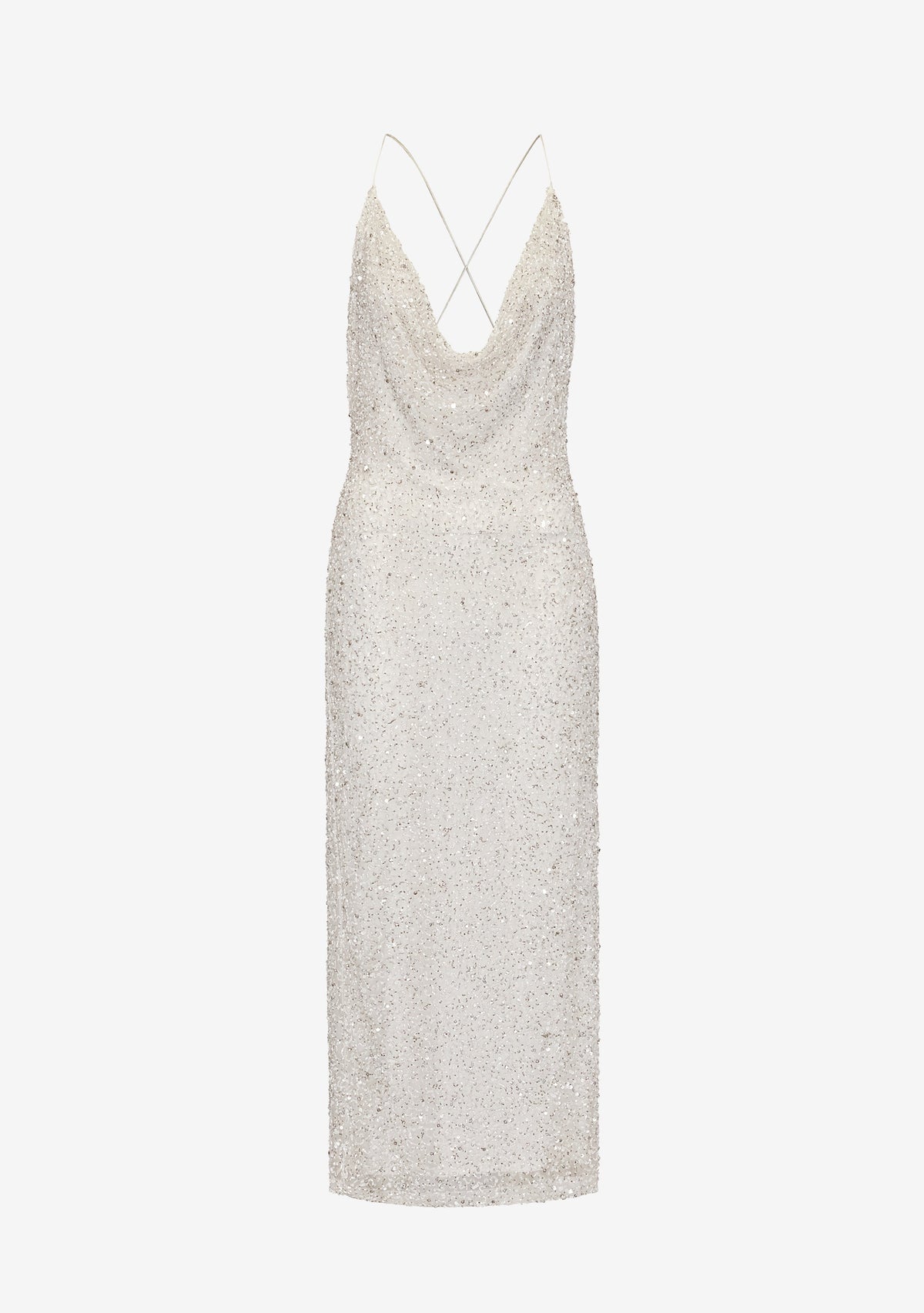 Frieda Dress by retrofête in White, product image 6