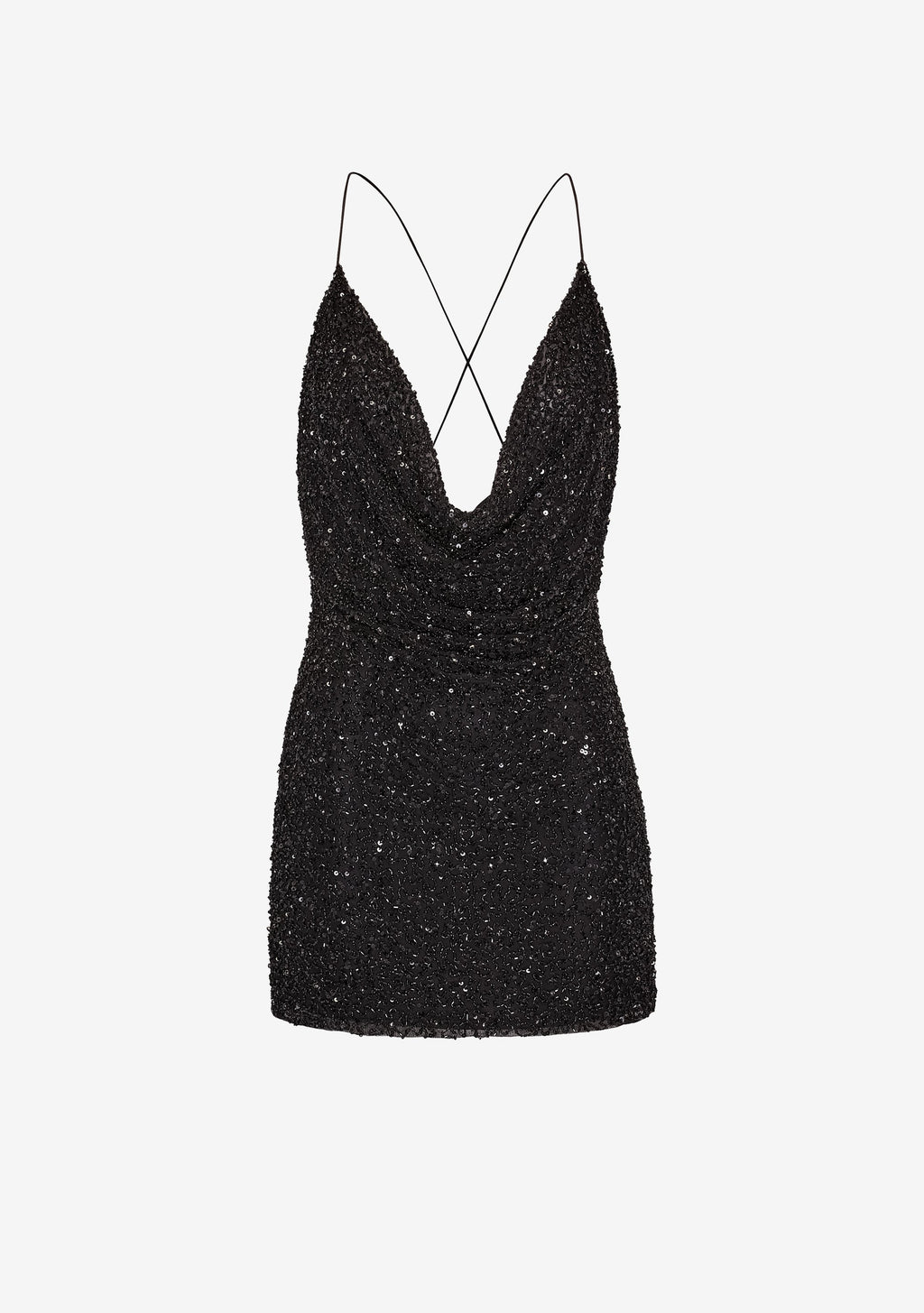 Mich Sequin Dress by retrofête in Black, product image 5
