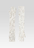 Royce Embellished Lace Gloves by retrofête in White, product image 1