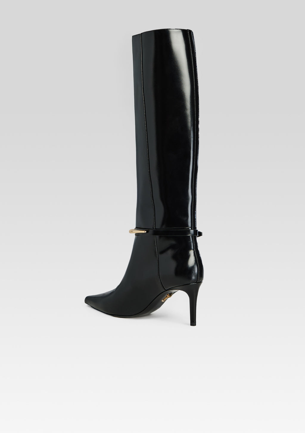 Sancia Leather Boot by retrofête in Black, product image 5