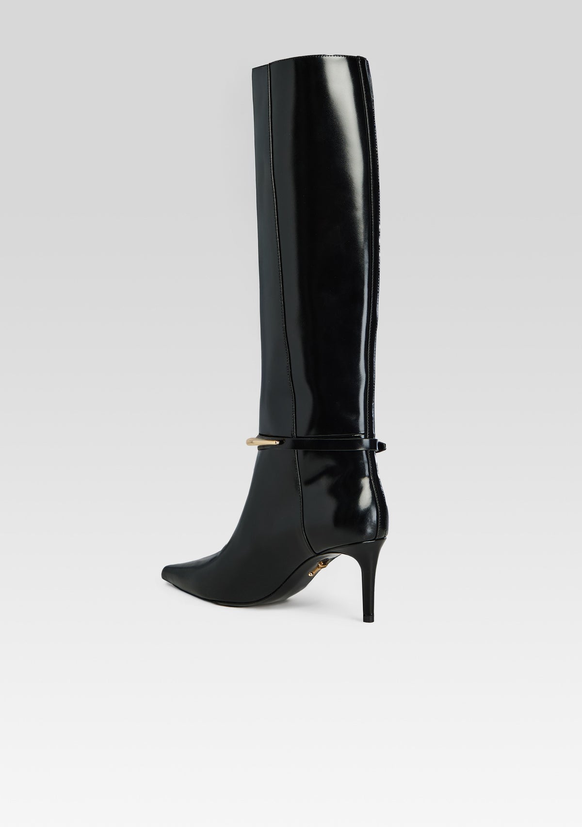 Sancia Leather Boot by retrofête in Black, product image 5