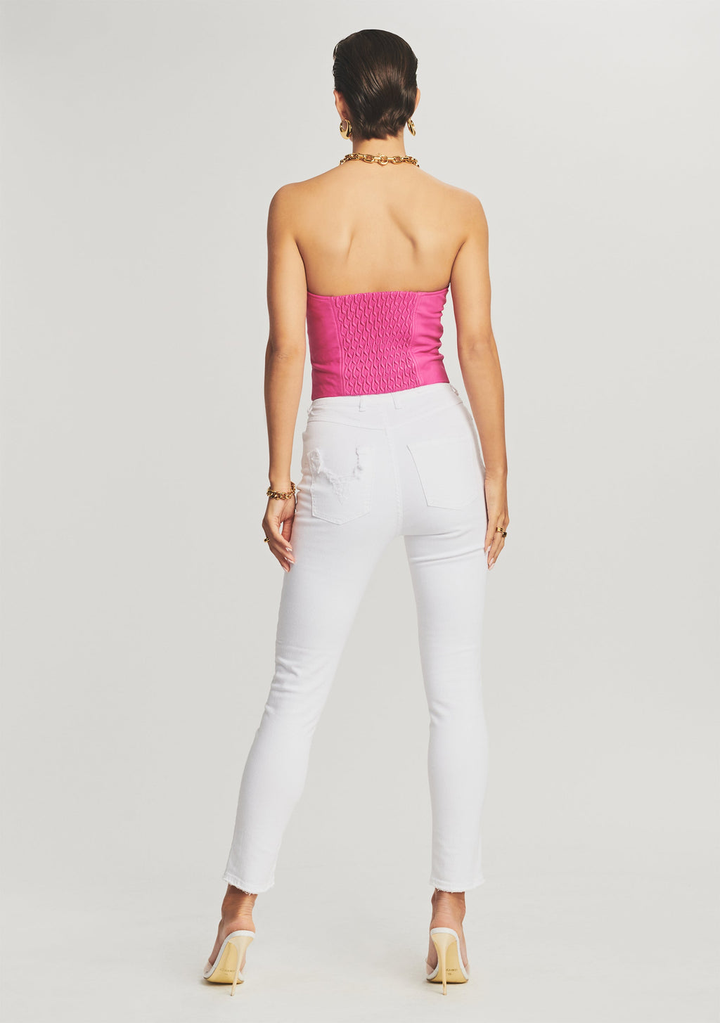 Joelle Top by retrofête in Neon Pink, product image 4