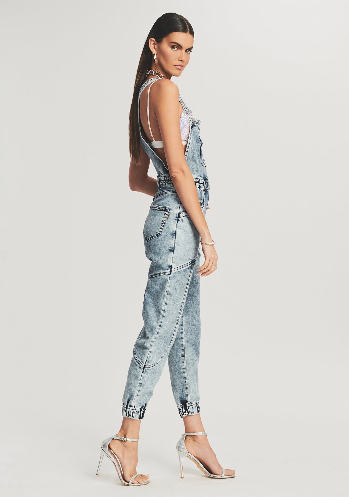 Talia Overalls by retrofête in Sienna, product image 3