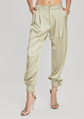 Rocky Silk Pant by retrofête in Sage, product image 1