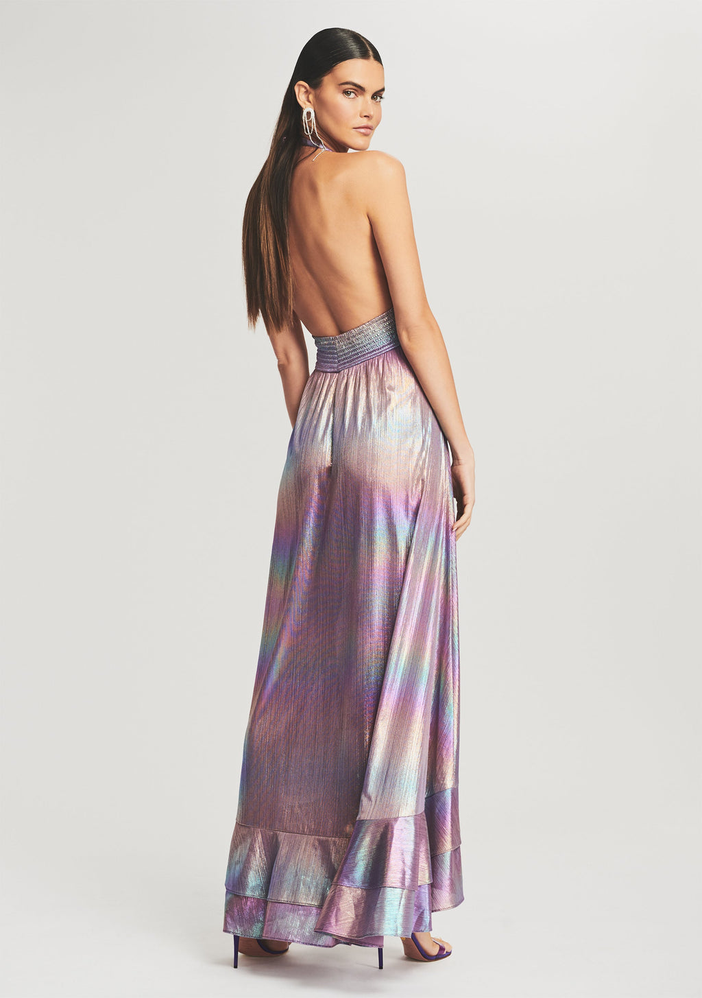 Calico Dress by retrofête in Lilac Aurora, product image 4