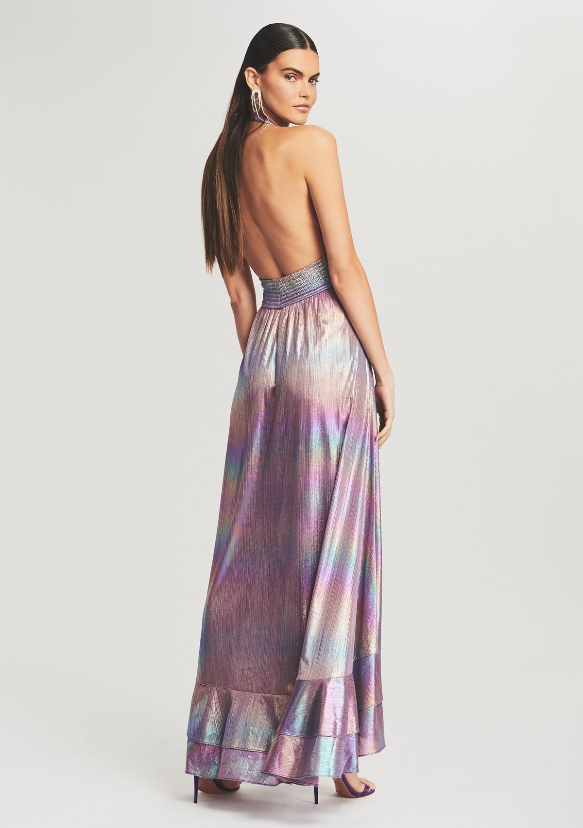 Calico Dress by retrofête in Lilac Aurora, product image 4