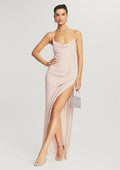 Katya Sequin Dress by retrofête in Taffy Pink, product image 1