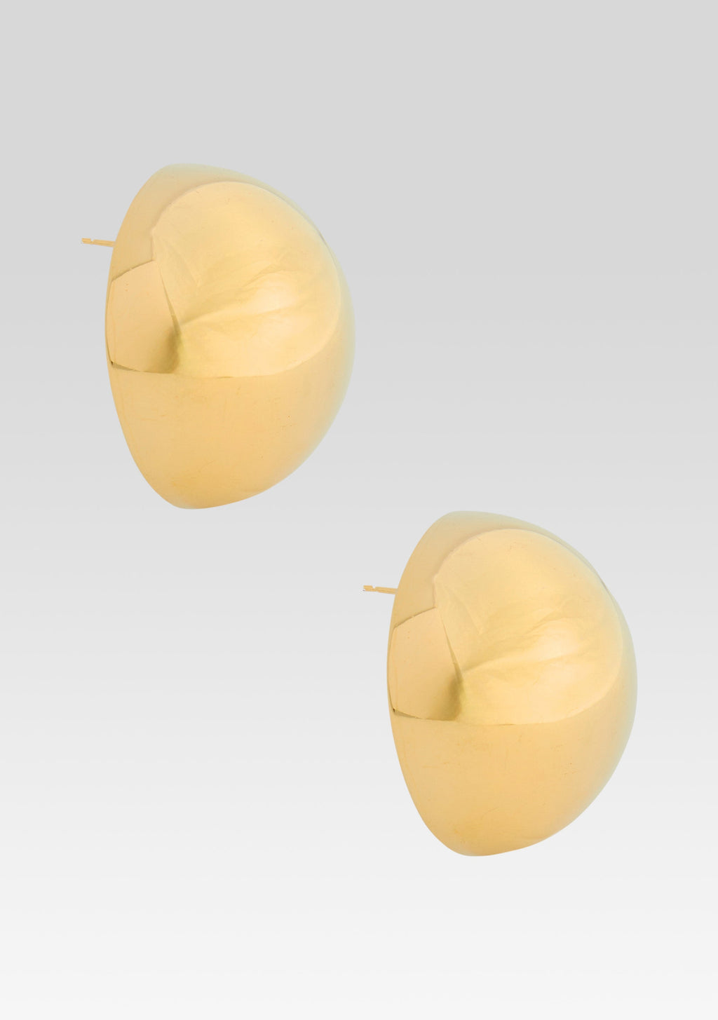 Sphere Earrings by Retrofête X Keren Wolf in Gold, product image 3
